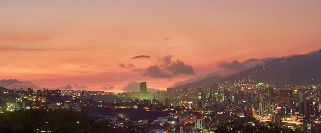 Venezuela commercial opening - Caracas skyline representing new investment opportunities